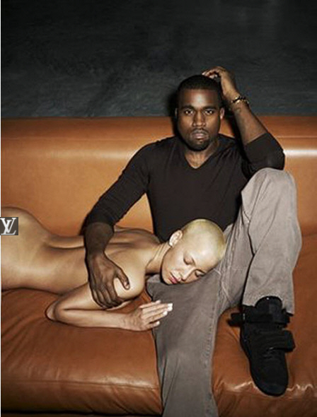 amber rose kanye. Kanye West Paying Amber Rose